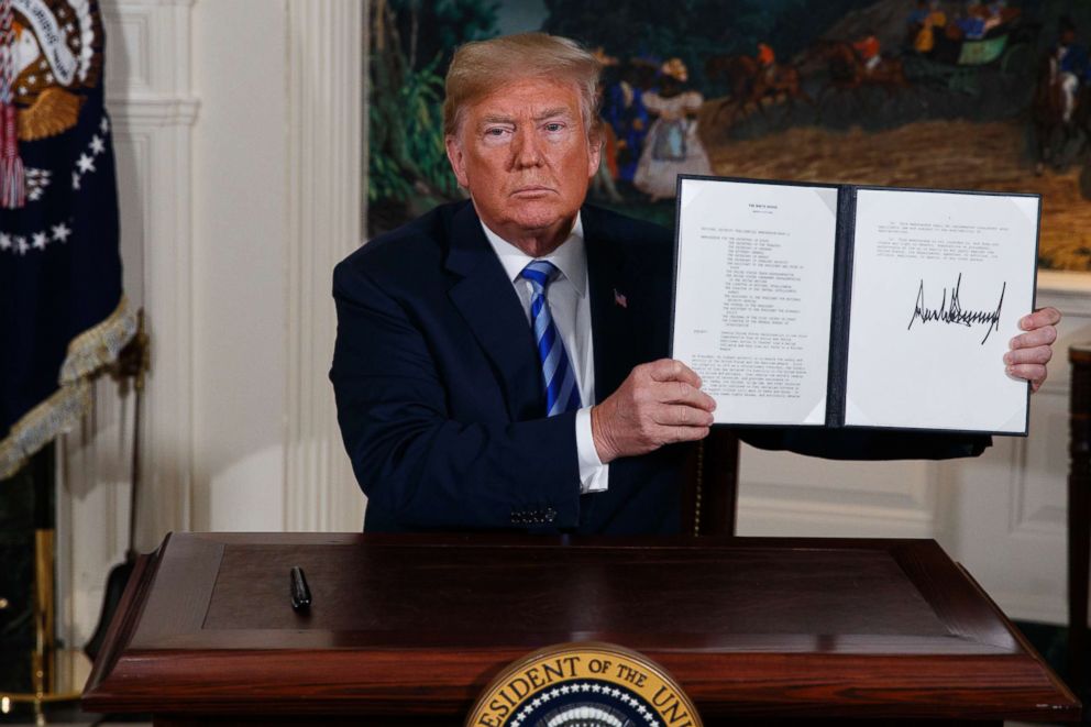 Trump’s Abrogation of Iran Deal May Put his America First Policy to the Test, Trump’s Abrogation of Iran Deal May Put his America First Policy to the Test, Middle East Politics &amp; Culture Journal