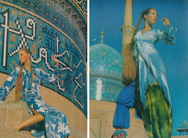 هكذا كانت ترتدي المرأة الإيرانية في السبعينات