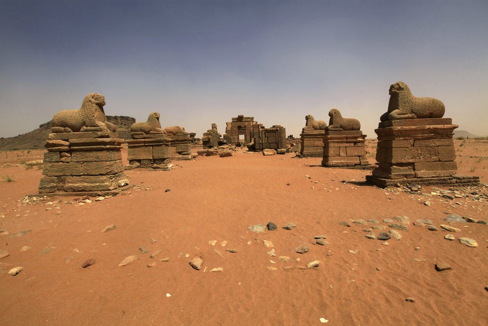 The ancient city of Meroe. © Photo: Mohamed Nureldin Abdallah, Reuters