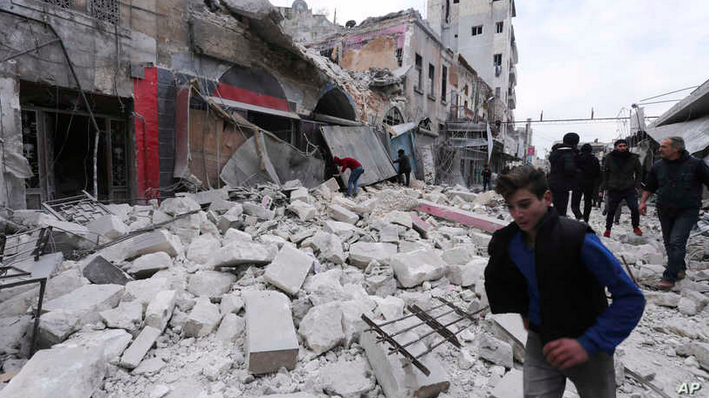 200 غارة جوية استهدفت مدنيين في إدلب في سوريا
