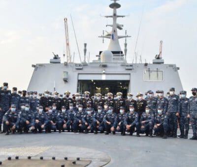 القوات البحرية تتسلم الفرقاطة الشبحية "بورسعيد"