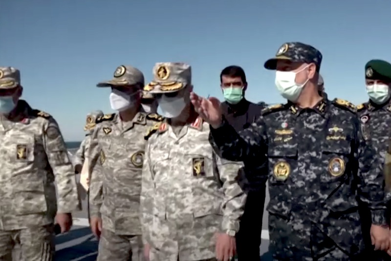 القوات البحرية الإيرانية تطلق مناورات "اقتدار 99" في بحر عمان وشمال المحيط الهندي