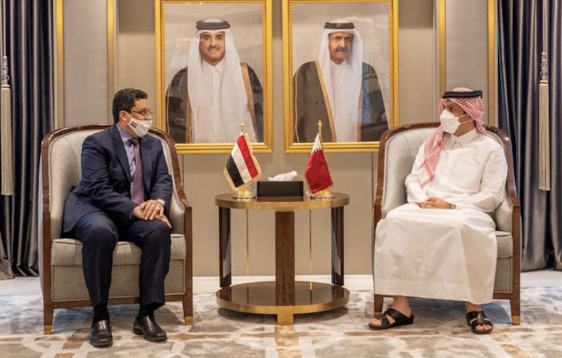 عودة العلاقات الثنائية بين قطر واليمن بعد انقطاعها في 2017