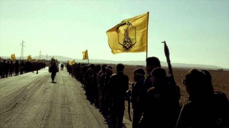 Fatemiyoun Brigade, an Afghan Shia militia, in Palmyra in Dec. 2016 (Photo- Tasnim)